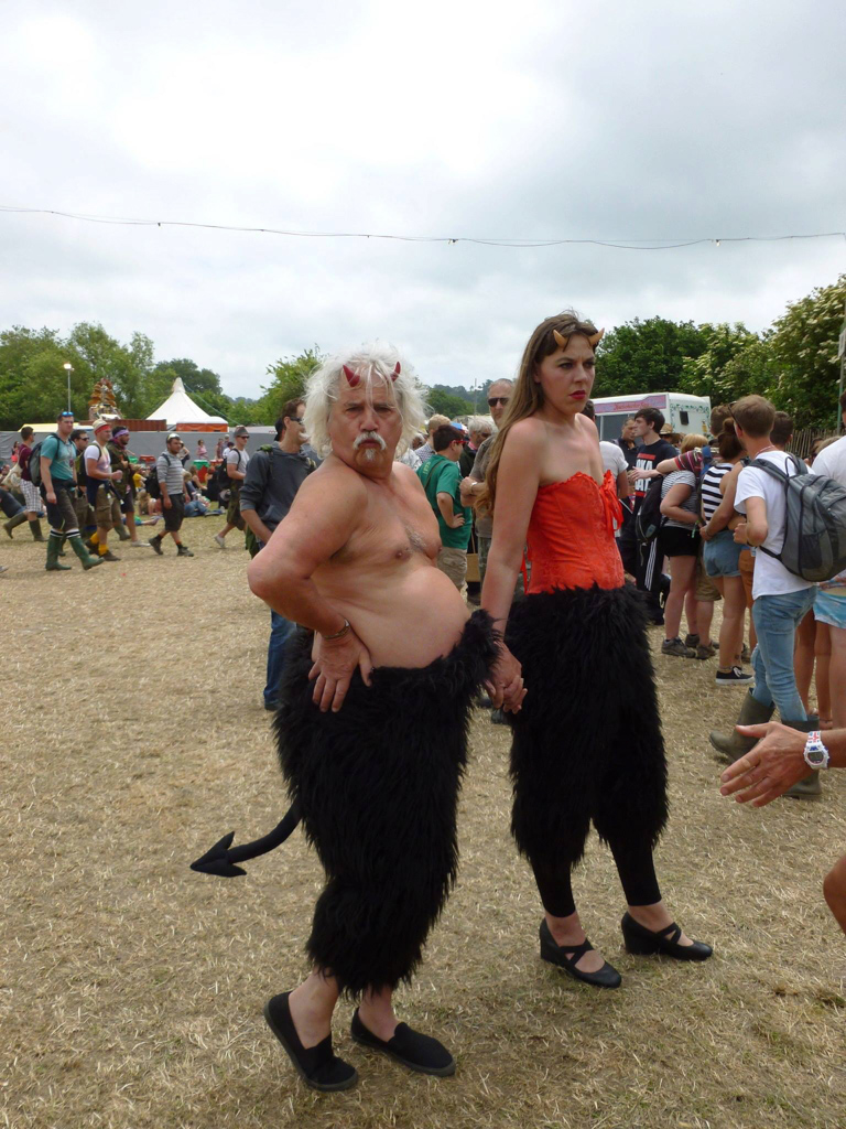 Your average Glastonbury Attendees