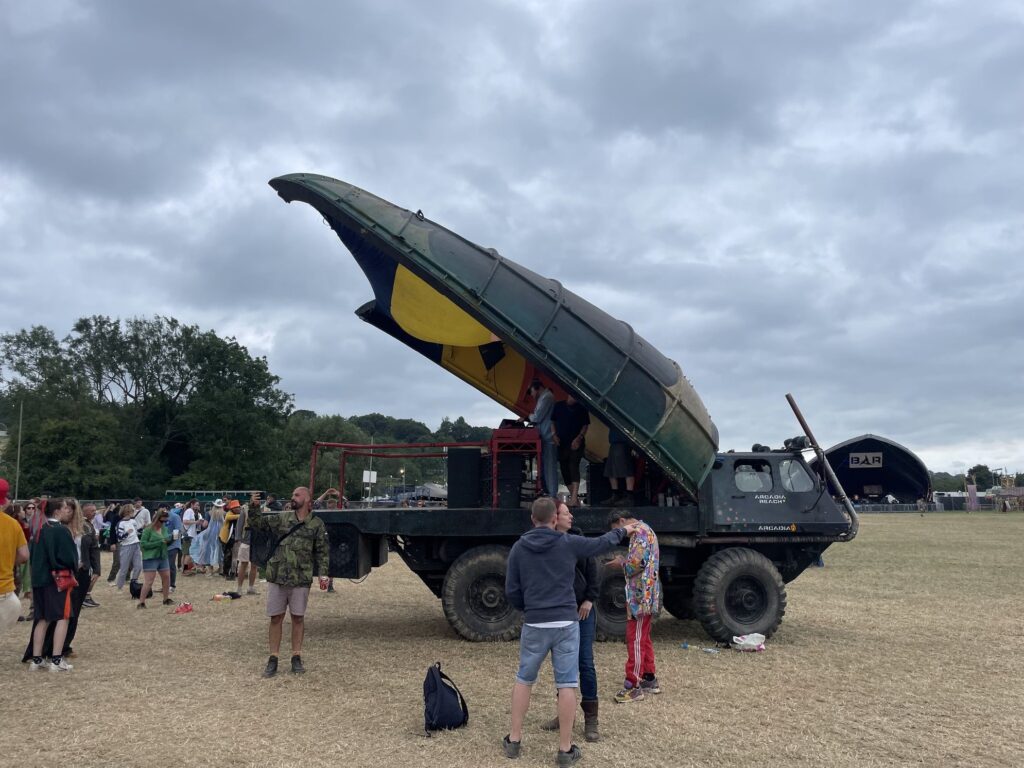 The Bug, Arcadia, Glastonbury