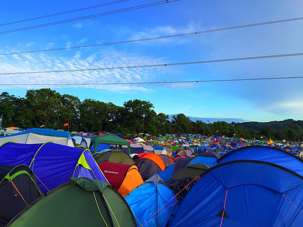 Number of tents at Glastonbury?