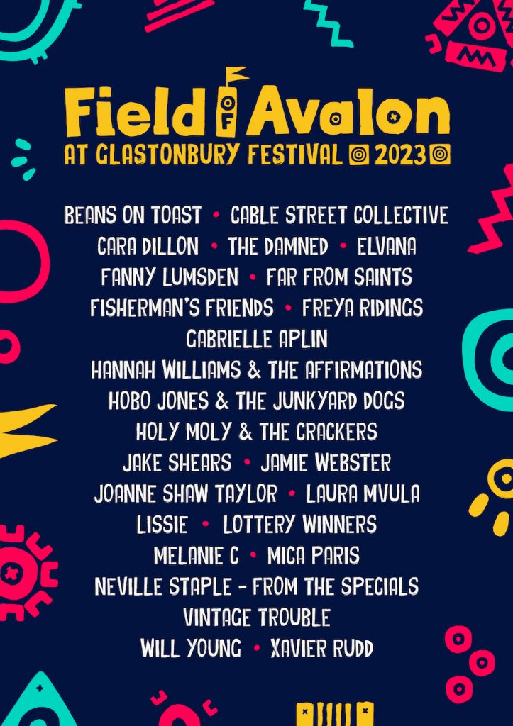 Field of Avalon Lineup 2023