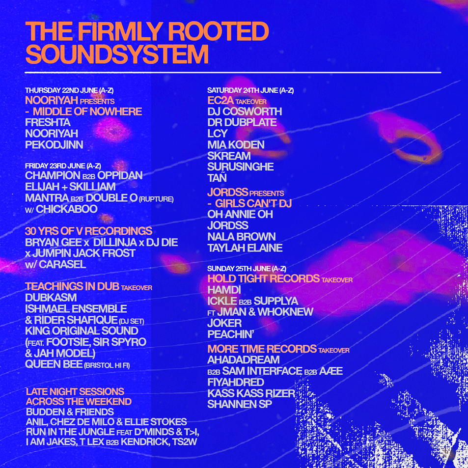 Silver Hayes - Firmly Rooted Soundsystem Lineup