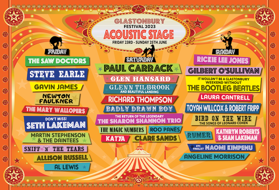 Glastonbury 2023: Silver Hayes line-up posters revealed