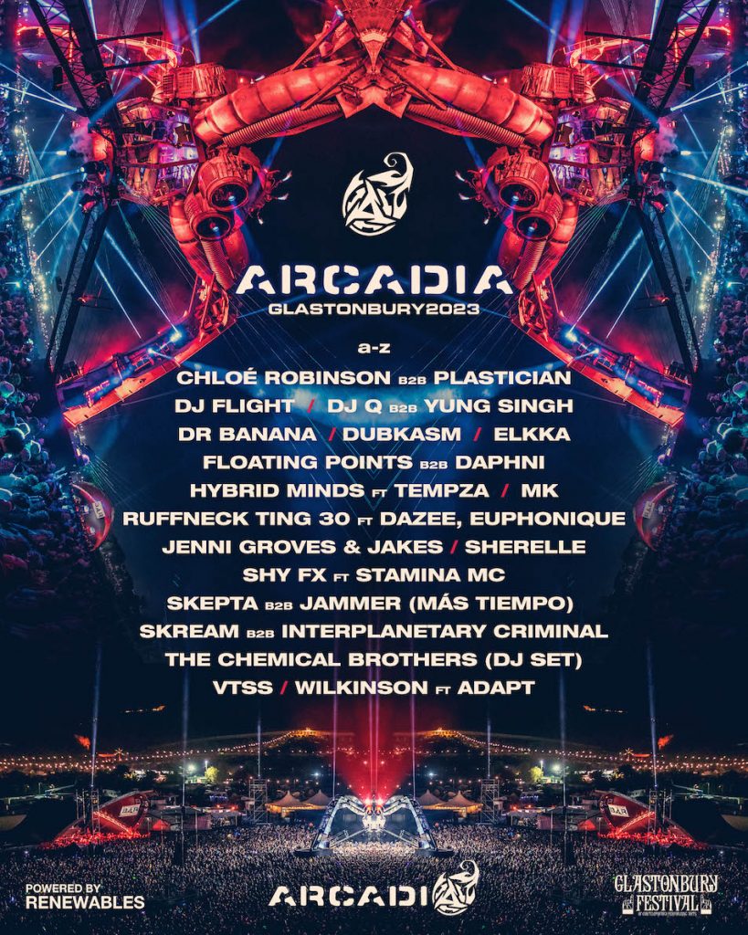 Arcadia Lineup