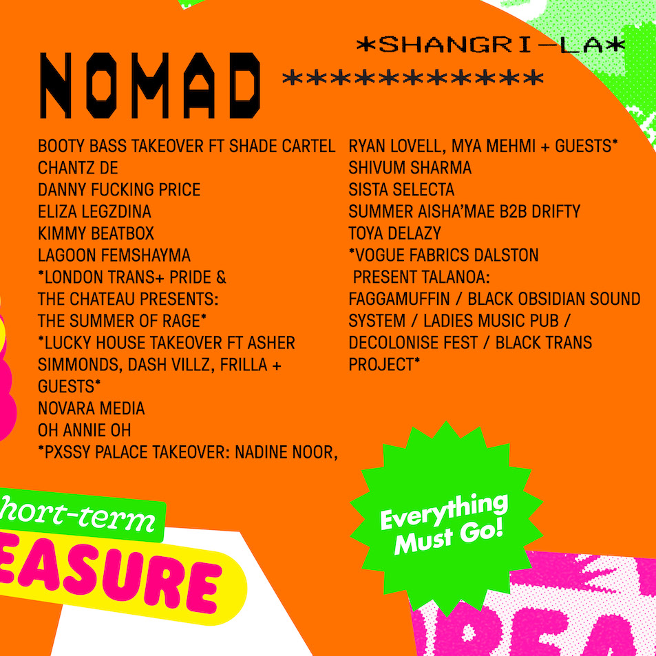 Nomad Lineup