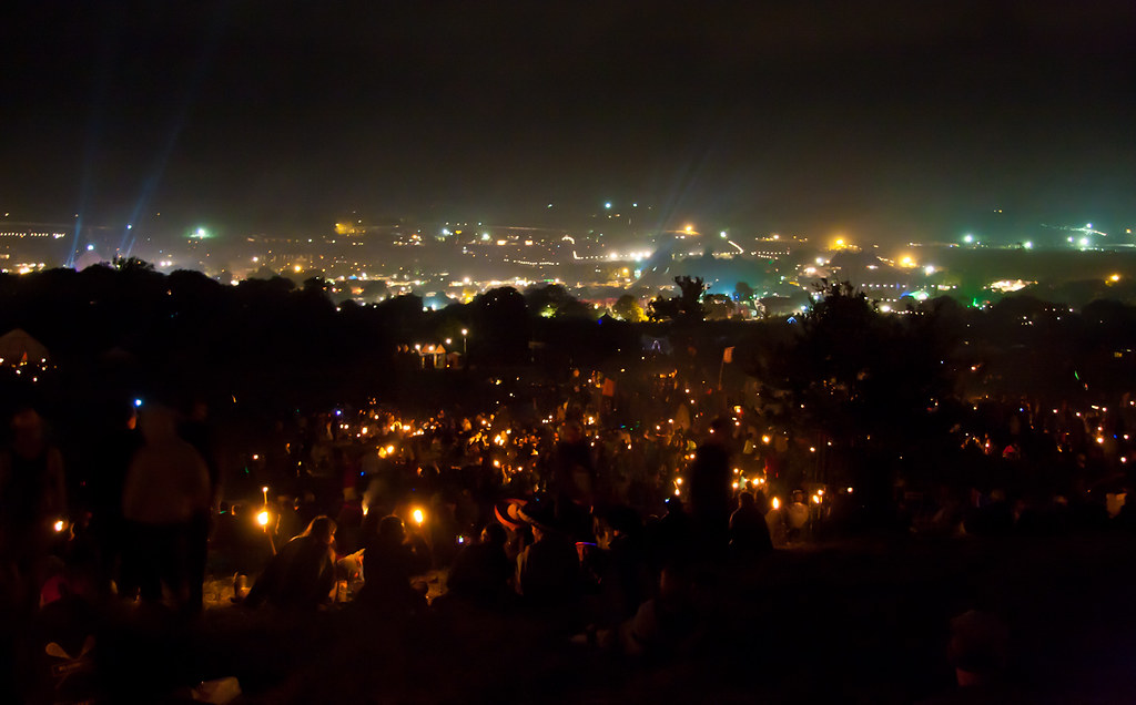 Watch sunrise from the stone circle, glastonbury