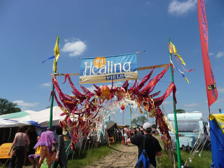 Time for some healing at The Healing Field, Glastonbury