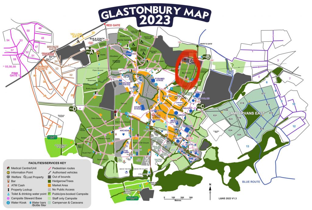 Big Ground, Glastonbury