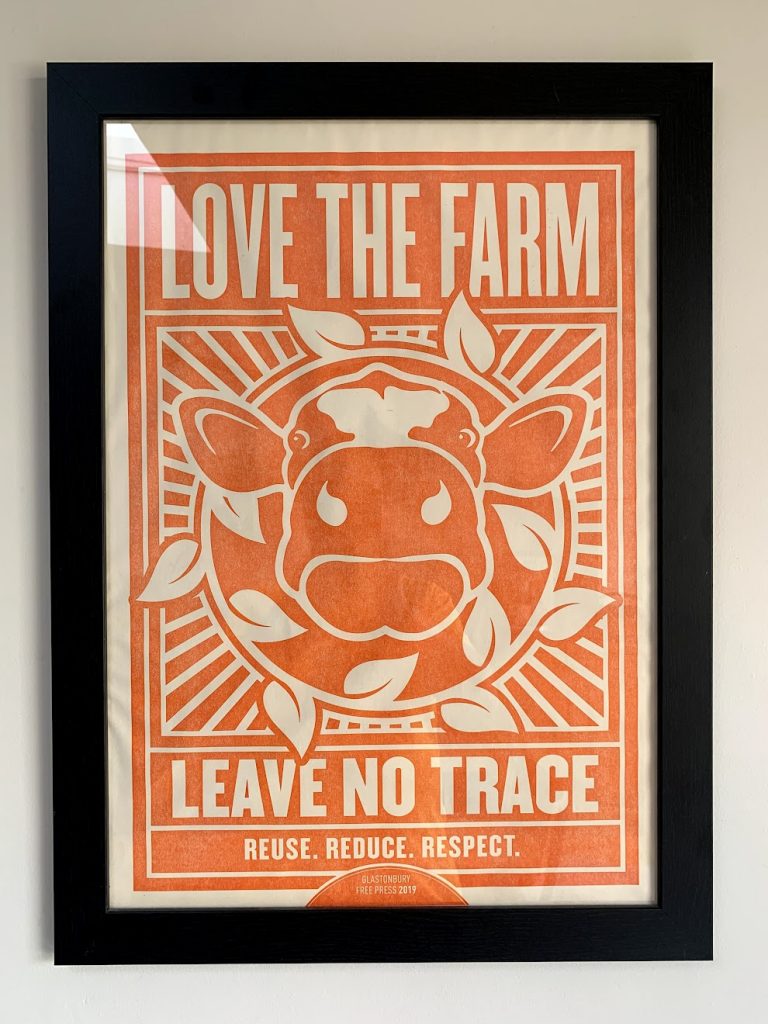 Love the farm, leave no trace. 