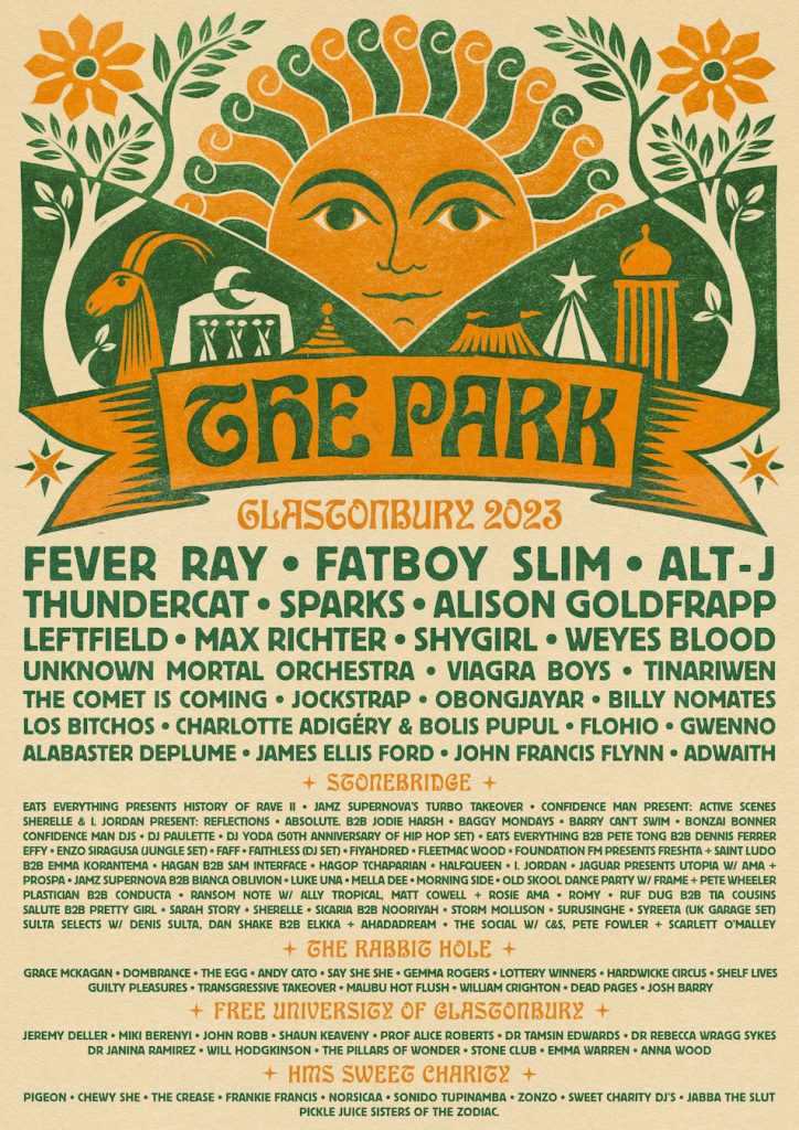 The Park Lineup