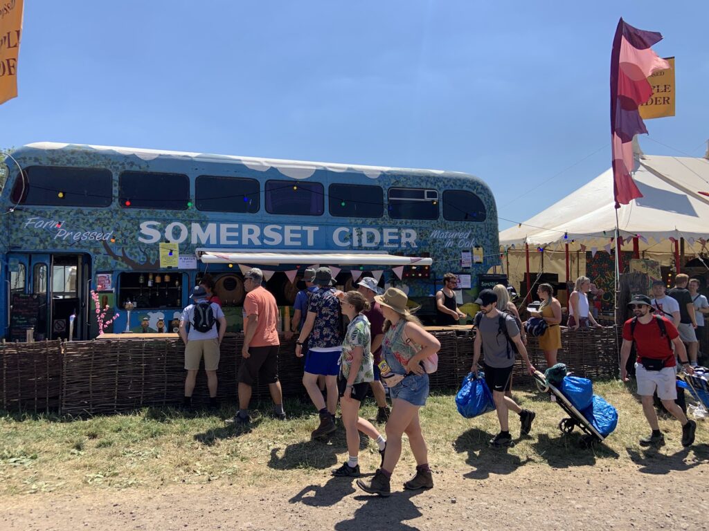 The Cider Bus, Glastonbury Festival