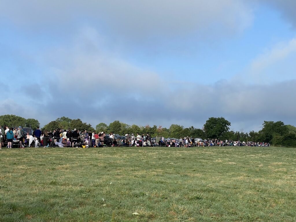 Glastonbury Festival Queue 2023