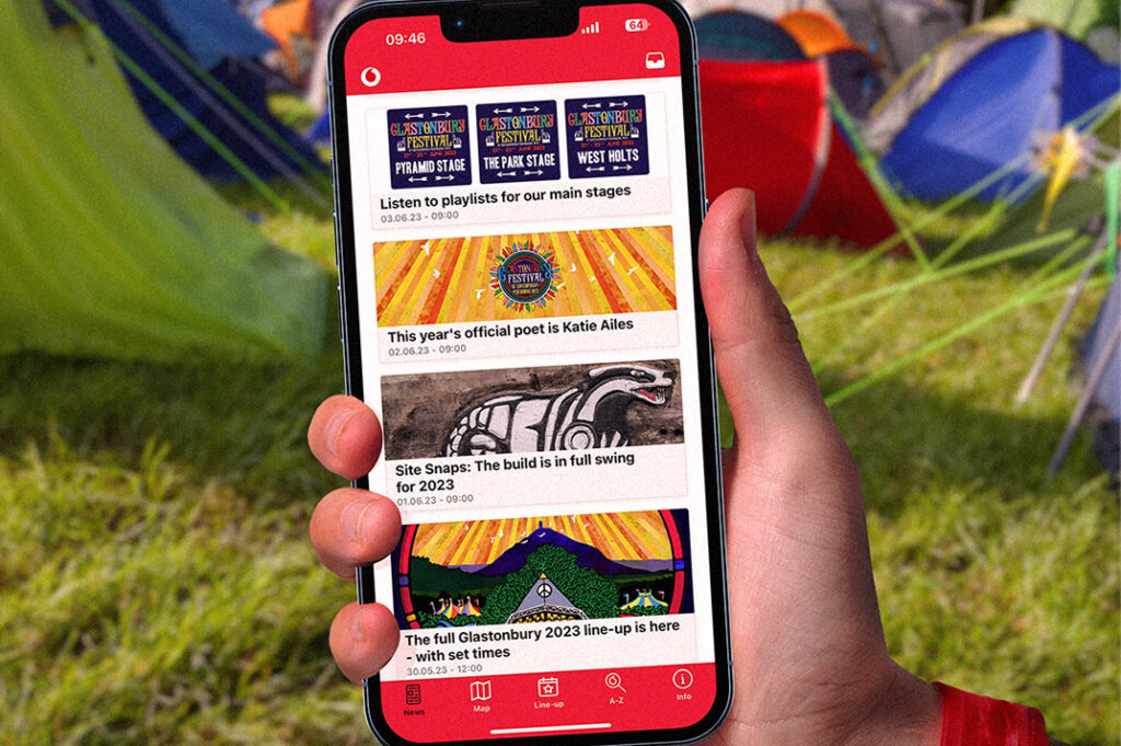 The Glastonbury Festival App