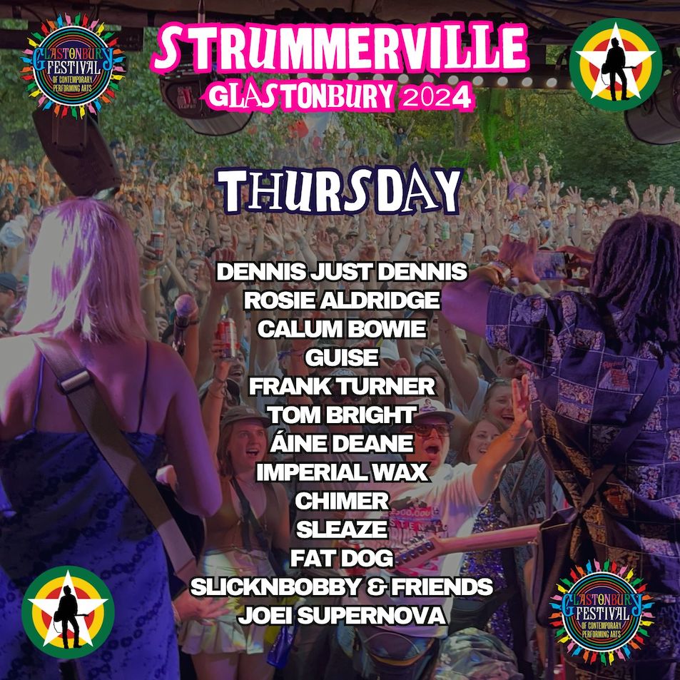 Strummerville Lineup