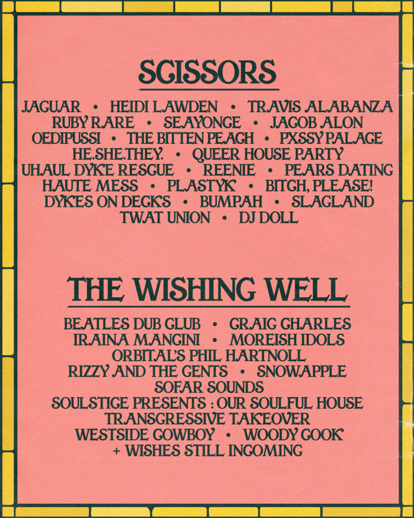 The Park Lineup, Glastonbury 2025
