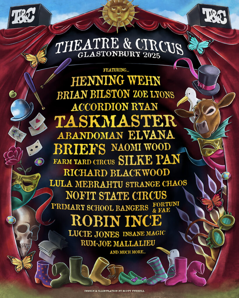 Theatre and Circus Lineup, Glastonbury 2025