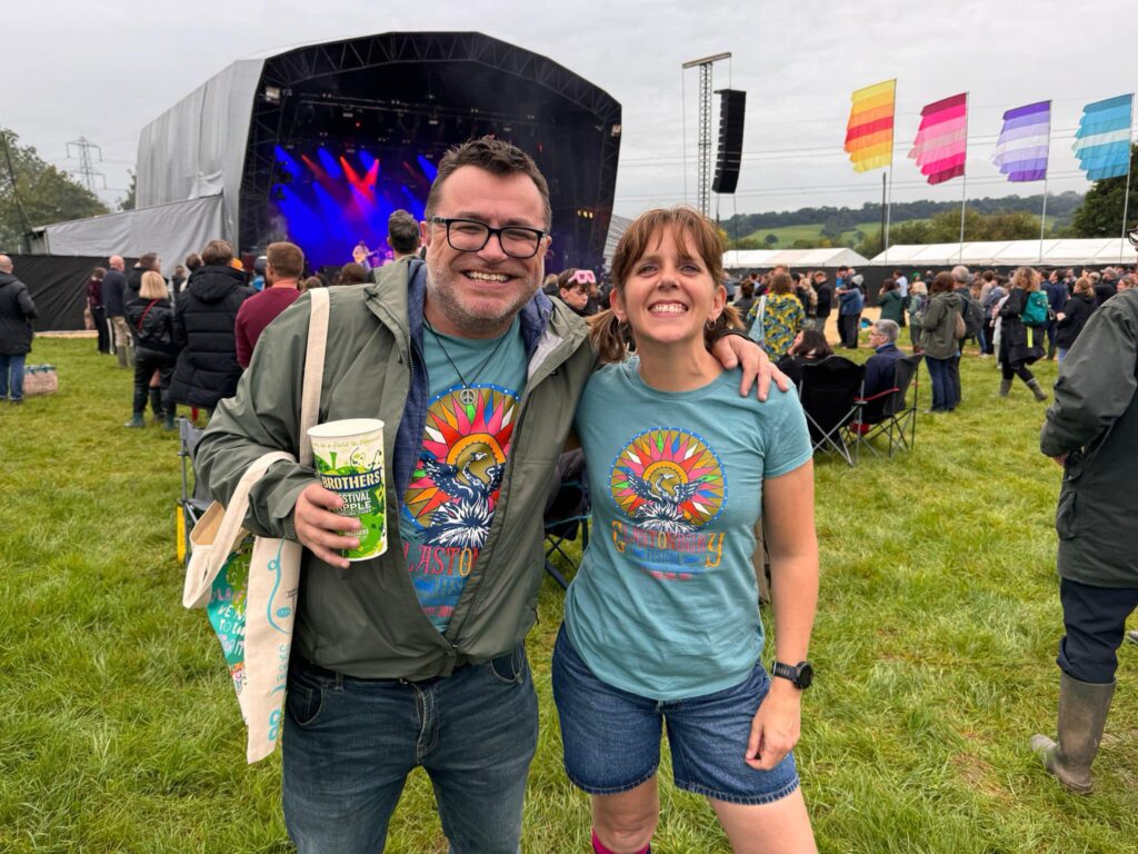 What is the crowd like at the Pilton Party?