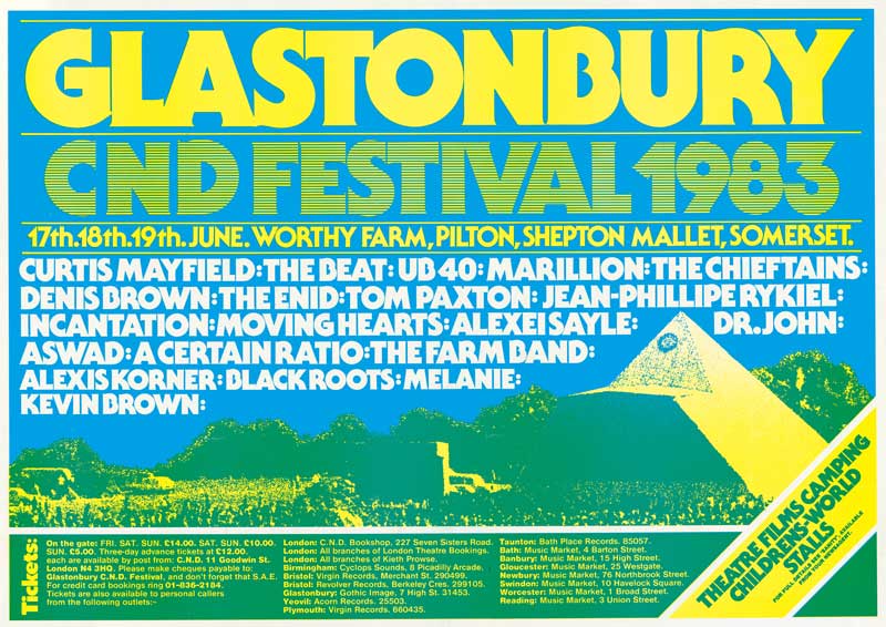 Glastonbury 1983