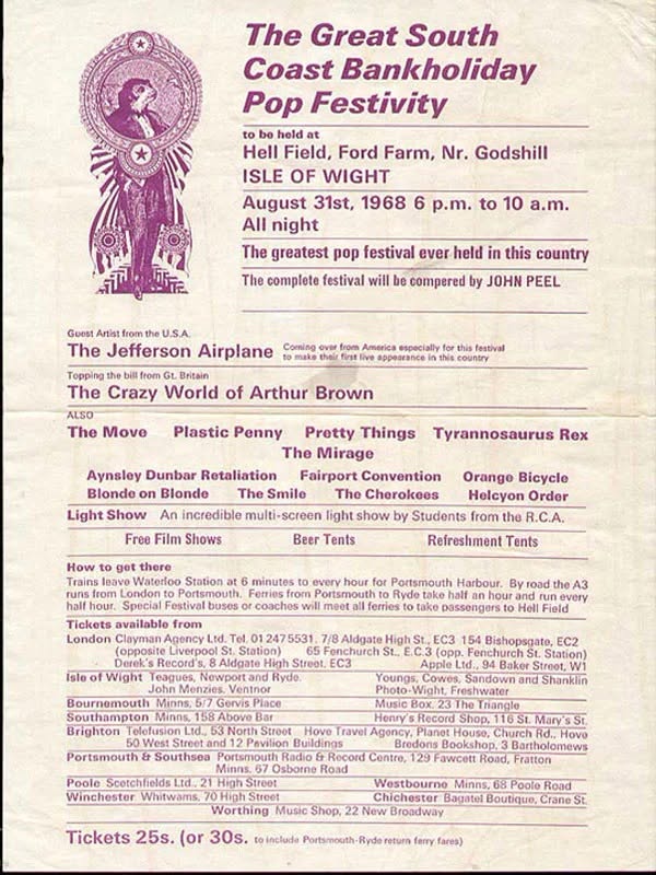 The Isle of Wight Festival (1968)